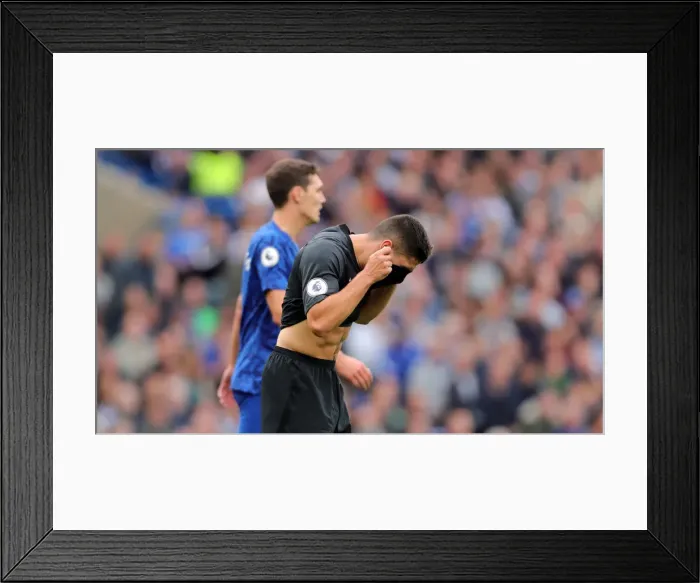Framed Print : Premier League Showdown: Chelsea vs. Brighton and Hove Albion at Stamford Bridge (28SEP19) Framed Print : Premier League Showdown: Chelsea vs. Brighton and Hove Albion at Stamford Bridge (28SEP19)