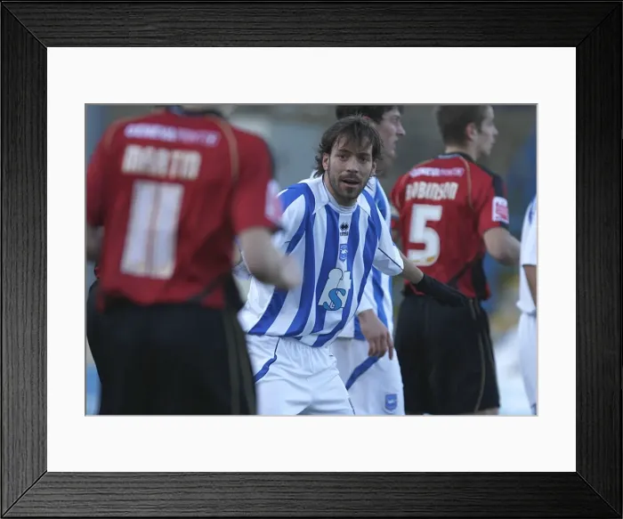 Framed Print : Brighton and Hove Albion FC: A Tribute to Inigo Calderon - A Seagulls Legend Framed Print : Brighton and Hove Albion FC: A Tribute to Inigo Calderon - A Seagulls Legend