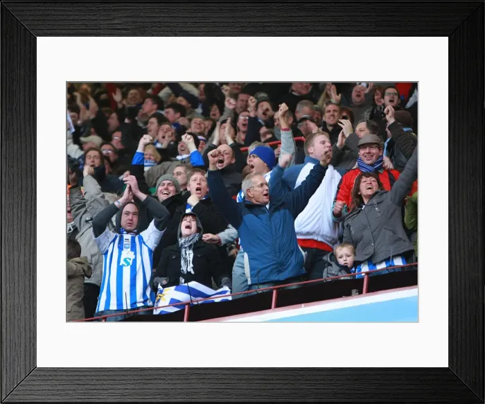 Framed Print : Brighton & Hove Albion at Villa Park: Electric Atmosphere of the FA Cup 4th Round in 2010 (Withdean Era Crowd Shots) Framed Print : Brighton & Hove Albion at Villa Park: Electric Atmosphere of the FA Cup 4th Round in 2010 (Withdean Era Crowd Shots)