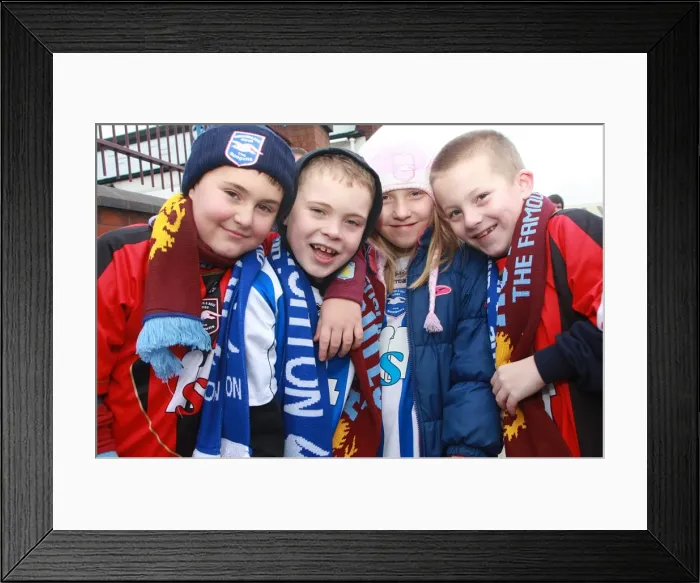 Framed Print : F. A. Cup 4th Round, Villa Park - Jan 2010