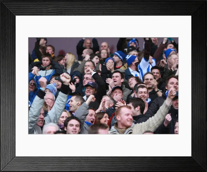 Framed Print : Brighton & Hove Albion's Epic FA Cup Battle at Villa Park (January 2010) Framed Print : Brighton & Hove Albion's Epic FA Cup Battle at Villa Park (January 2010)