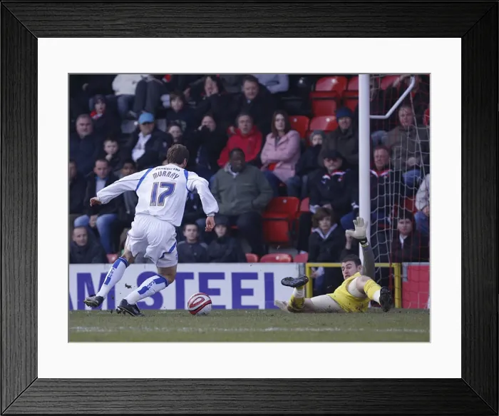 Framed Print : murray goal leyton orient 01 bd Framed Print : murray goal leyton orient 01 bd