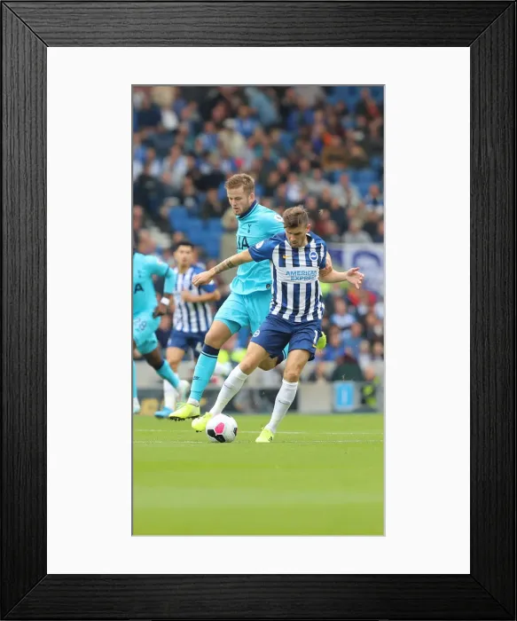 Framed Print : Brighton and Hove Albion vs. Tottenham Hotspur: Premier League Showdown at American Express Community Stadium (5th October 2019)