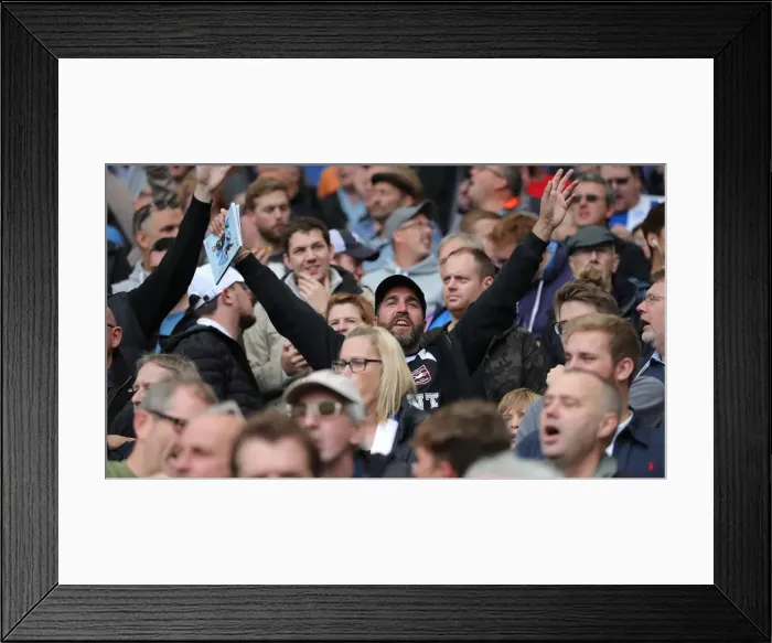 Framed Print : Brighton and Hove Albion vs. Tottenham Hotspur: Premier League Showdown at American Express Community Stadium (5th October 2019)