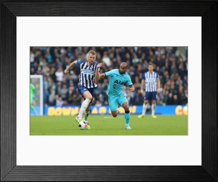Framed Print : Brighton and Hove Albion vs. Tottenham Hotspur: Premier League Showdown at American Express Community Stadium (5th October 2019) Framed Print : Brighton and Hove Albion vs. Tottenham Hotspur: Premier League Showdown at American Express Community Stadium (5th October 2019)