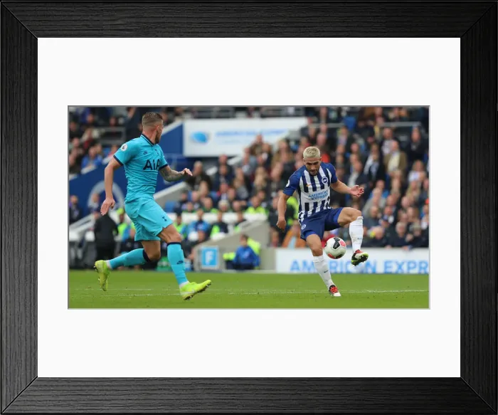 Framed Print : Brighton and Hove Albion vs. Tottenham Hotspur: Premier League Showdown at American Express Community Stadium (5th October 2019) Framed Print : Brighton and Hove Albion vs. Tottenham Hotspur: Premier League Showdown at American Express Community Stadium (5th October 2019)