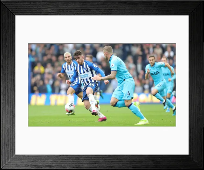 Framed Print : Brighton and Hove Albion vs. Tottenham Hotspur: Premier League Showdown at American Express Community Stadium (5th October 2019) Framed Print : Brighton and Hove Albion vs. Tottenham Hotspur: Premier League Showdown at American Express Community Stadium (5th October 2019)