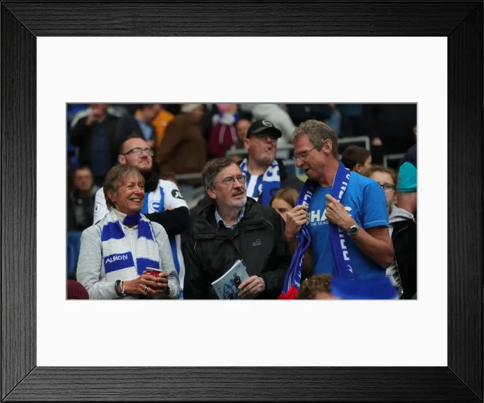 Framed Print : Brighton and Hove Albion vs. Tottenham Hotspur: Premier League Showdown at American Express Community Stadium (5th October 2019)