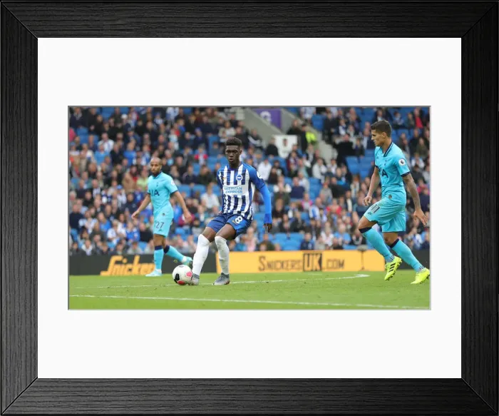 Framed Print : Brighton and Hove Albion vs. Tottenham Hotspur: Premier League Showdown at American Express Community Stadium (5th October 2019) Framed Print : Brighton and Hove Albion vs. Tottenham Hotspur: Premier League Showdown at American Express Community Stadium (5th October 2019)
