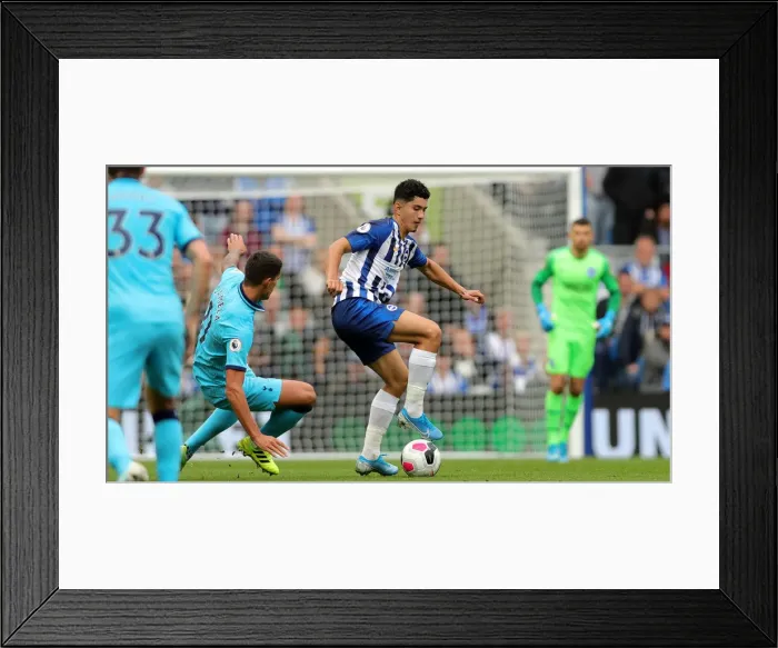 Framed Print : Brighton & Hove Albion vs. Tottenham Hotspur: Premier League Showdown at American Express Community Stadium (5th October 2019)