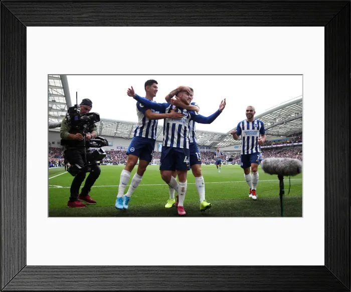 Framed Print : Brighton and Hove Albion vs. Tottenham Hotspur: Premier League Showdown at American Express Community Stadium (5th October 2019) Framed Print : Brighton and Hove Albion vs. Tottenham Hotspur: Premier League Showdown at American Express Community Stadium (5th October 2019)
