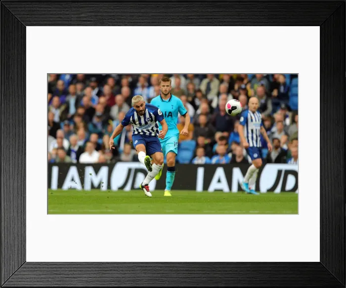Framed Print : Brighton and Hove Albion vs. Tottenham Hotspur: Premier League Showdown at American Express Community Stadium (5th October 2019) Framed Print : Brighton and Hove Albion vs. Tottenham Hotspur: Premier League Showdown at American Express Community Stadium (5th October 2019)