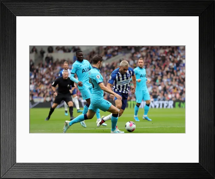 Framed Print : Brighton and Hove Albion vs. Tottenham Hotspur: Premier League Showdown at American Express Community Stadium (5th October 2019) Framed Print : Brighton and Hove Albion vs. Tottenham Hotspur: Premier League Showdown at American Express Community Stadium (5th October 2019)