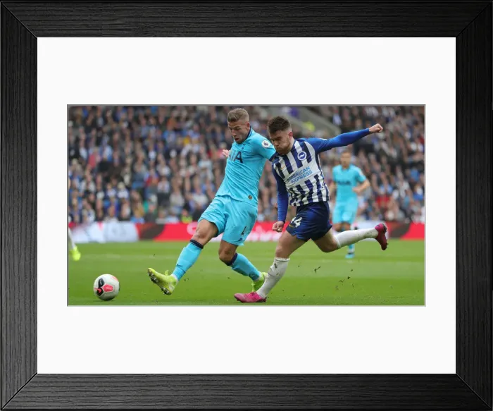 Framed Print : Brighton and Hove Albion vs. Tottenham Hotspur: Premier League Showdown at American Express Community Stadium (5th October 2019) Framed Print : Brighton and Hove Albion vs. Tottenham Hotspur: Premier League Showdown at American Express Community Stadium (5th October 2019)