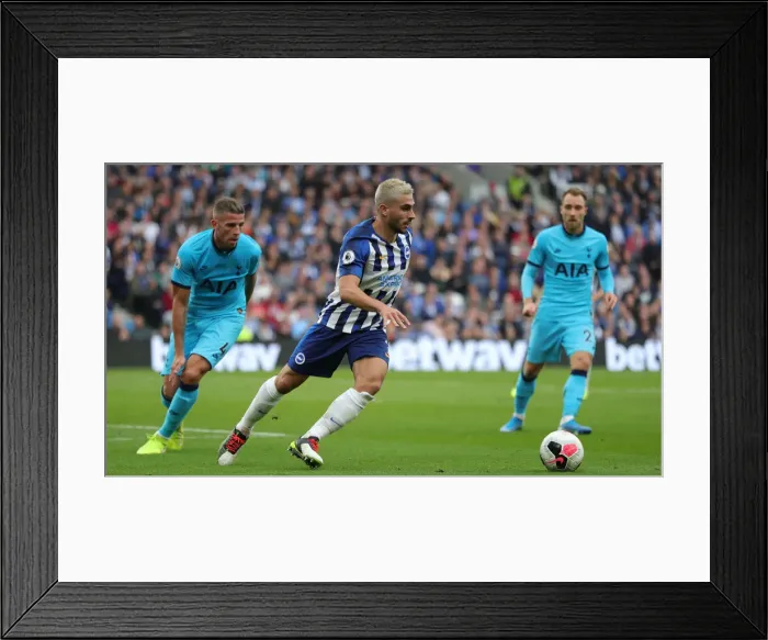 Framed Print : Brighton and Hove Albion vs. Tottenham Hotspur: Premier League Showdown at American Express Community Stadium (5th October 2019) Framed Print : Brighton and Hove Albion vs. Tottenham Hotspur: Premier League Showdown at American Express Community Stadium (5th October 2019)