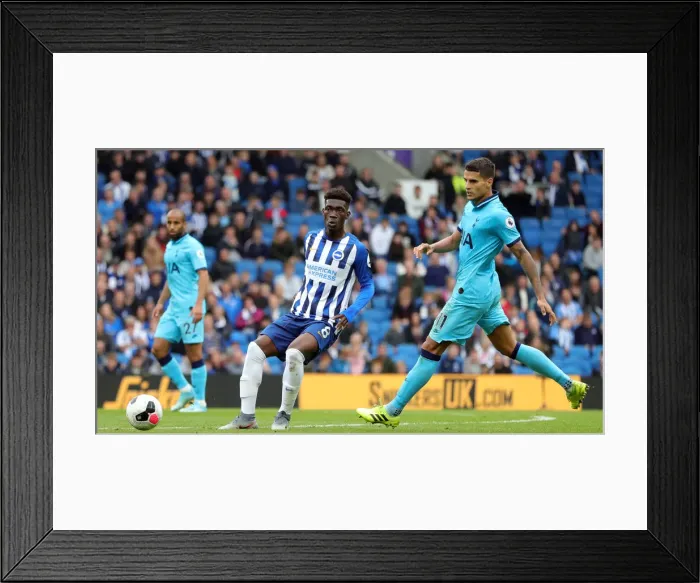 Framed Print : Brighton and Hove Albion vs. Tottenham Hotspur: Premier League Showdown at American Express Community Stadium (5th October 2019) Framed Print : Brighton and Hove Albion vs. Tottenham Hotspur: Premier League Showdown at American Express Community Stadium (5th October 2019)