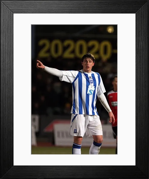 Framed Print : Brighton & Hove Albion vs. Huddersfield Town: 2009-10 Home Match Framed Print : Brighton & Hove Albion vs. Huddersfield Town: 2009-10 Home Match