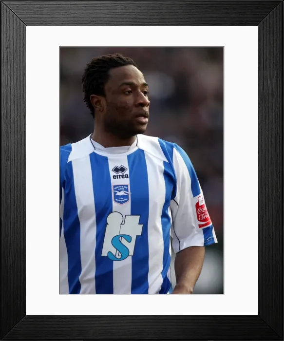 Framed Print : Kazenga LuaLua: Star Midfielder of Brighton and Hove Albion FC