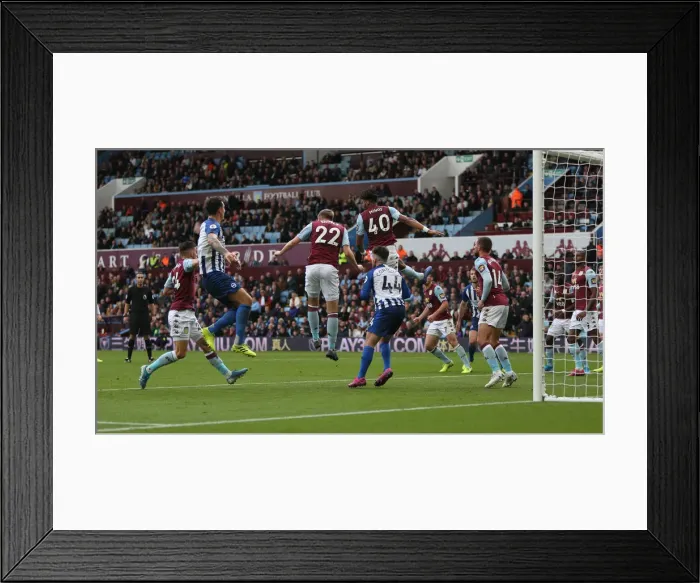 Framed Print : Premier League Showdown: Aston Villa vs. Brighton & Hove Albion at Villa Park (19OCT19) Framed Print : Premier League Showdown: Aston Villa vs. Brighton & Hove Albion at Villa Park (19OCT19)