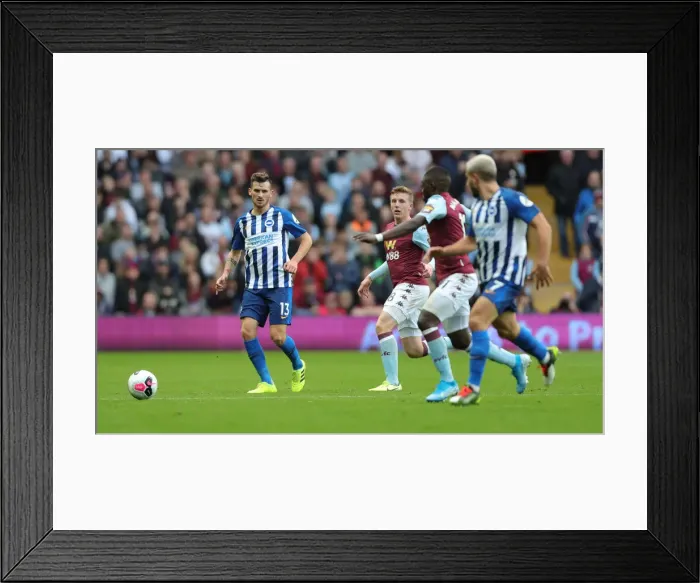 Framed Print : Intense Premier League Showdown: Aston Villa vs. Brighton & Hove Albion at Villa Park (19OCT19) Framed Print : Intense Premier League Showdown: Aston Villa vs. Brighton & Hove Albion at Villa Park (19OCT19)