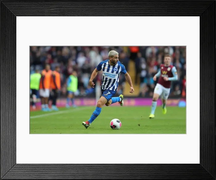 Framed Print : Intense Premier League Showdown: Aston Villa vs. Brighton and Hove Albion at Villa Park (19OCT19) Framed Print : Intense Premier League Showdown: Aston Villa vs. Brighton and Hove Albion at Villa Park (19OCT19)