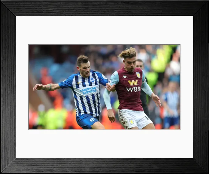 Framed Print : Intense Premier League Showdown: Aston Villa vs. Brighton and Hove Albion at Villa Park (19OCT19) Framed Print : Intense Premier League Showdown: Aston Villa vs. Brighton and Hove Albion at Villa Park (19OCT19)