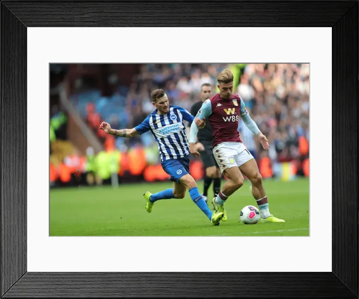 Framed Print : Intense Premier League Showdown: Aston Villa vs. Brighton and Hove Albion at Villa Park (19OCT19) Framed Print : Intense Premier League Showdown: Aston Villa vs. Brighton and Hove Albion at Villa Park (19OCT19)