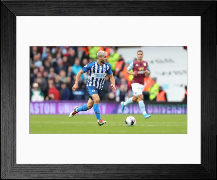 Framed Print : Intense Premier League Showdown: Aston Villa vs. Brighton and Hove Albion at Villa Park (19OCT19) Framed Print : Intense Premier League Showdown: Aston Villa vs. Brighton and Hove Albion at Villa Park (19OCT19)