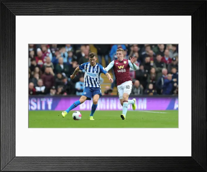 Framed Print : Premier League Showdown: Aston Villa vs. Brighton & Hove Albion (19OCT19) Framed Print : Premier League Showdown: Aston Villa vs. Brighton & Hove Albion (19OCT19)