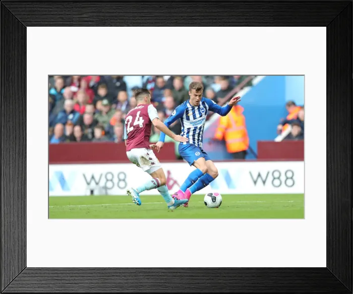 Framed Print : Intense Premier League Showdown: Aston Villa vs. Brighton and Hove Albion at Villa Park (19OCT19) Framed Print : Intense Premier League Showdown: Aston Villa vs. Brighton and Hove Albion at Villa Park (19OCT19)
