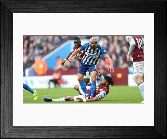 Framed Print : Premier League Showdown: Aston Villa vs. Brighton & Hove Albion (19OCT19) Framed Print : Premier League Showdown: Aston Villa vs. Brighton & Hove Albion (19OCT19)