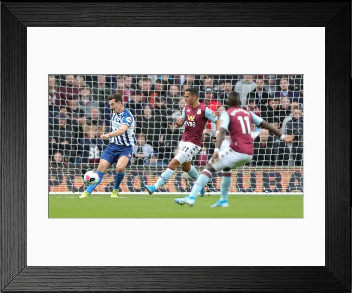 Framed Print : Intense Premier League Showdown: Aston Villa vs. Brighton and Hove Albion at Villa Park (19OCT19) Framed Print : Intense Premier League Showdown: Aston Villa vs. Brighton and Hove Albion at Villa Park (19OCT19)