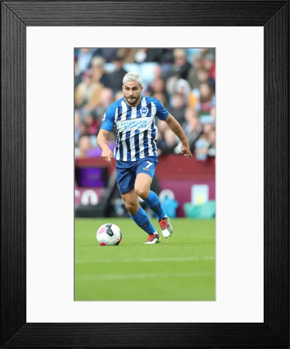 Framed Print : Intense Premier League Showdown: Aston Villa vs. Brighton and Hove Albion at Villa Park (19OCT19) Framed Print : Intense Premier League Showdown: Aston Villa vs. Brighton and Hove Albion at Villa Park (19OCT19)
