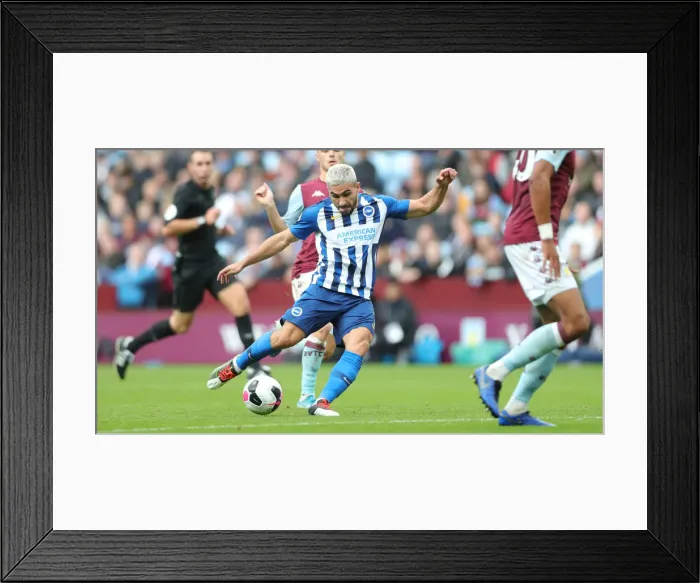Framed Print : Premier League Showdown: Aston Villa vs. Brighton & Hove Albion at Villa Park (19OCT19) Framed Print : Premier League Showdown: Aston Villa vs. Brighton & Hove Albion at Villa Park (19OCT19)