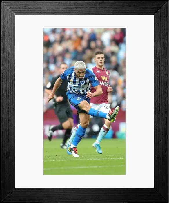 Framed Print : Premier League Showdown: Aston Villa vs. Brighton and Hove Albion at Villa Park (19OCT19) Framed Print : Premier League Showdown: Aston Villa vs. Brighton and Hove Albion at Villa Park (19OCT19)