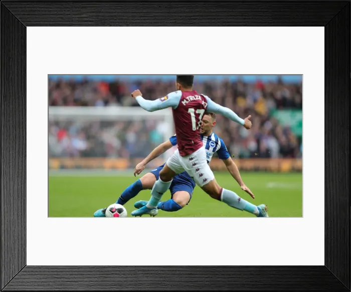 Framed Print : Intense Premier League Showdown: Aston Villa vs. Brighton & Hove Albion at Villa Park (19OCT19) Framed Print : Intense Premier League Showdown: Aston Villa vs. Brighton & Hove Albion at Villa Park (19OCT19)