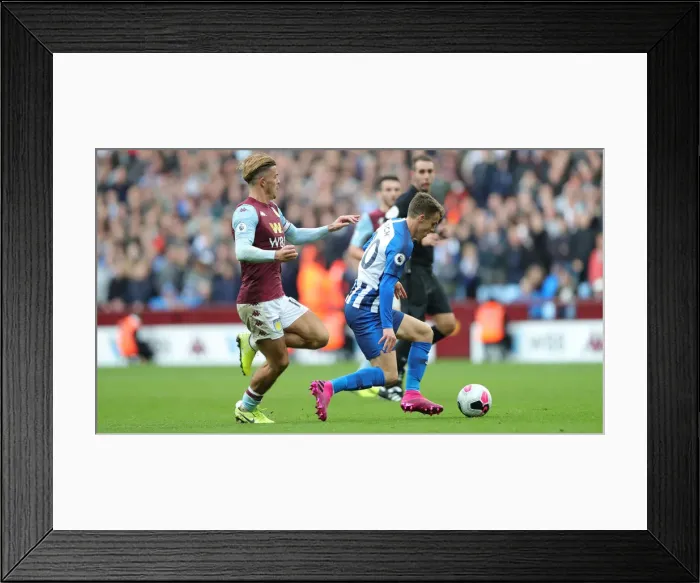 Framed Print : Intense Premier League Showdown: Aston Villa vs. Brighton & Hove Albion at Villa Park (19OCT19) Framed Print : Intense Premier League Showdown: Aston Villa vs. Brighton & Hove Albion at Villa Park (19OCT19)