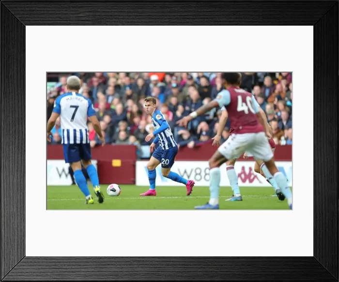 Framed Print : Premier League Showdown: Aston Villa vs. Brighton & Hove Albion at Villa Park (19OCT19) Framed Print : Premier League Showdown: Aston Villa vs. Brighton & Hove Albion at Villa Park (19OCT19)