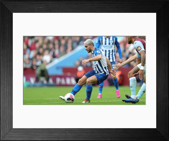 Framed Print : Intense Premier League Showdown: Aston Villa vs. Brighton & Hove Albion at Villa Park (19OCT19) Framed Print : Intense Premier League Showdown: Aston Villa vs. Brighton & Hove Albion at Villa Park (19OCT19)