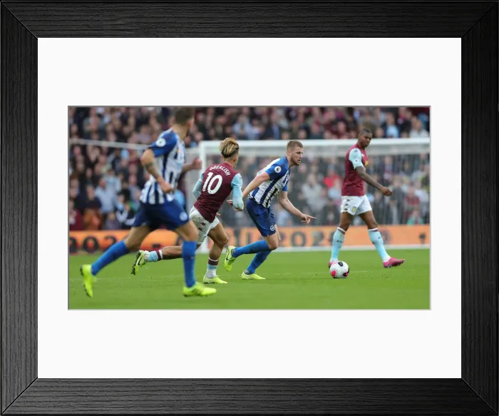 Framed Print : Intense Premier League Showdown: Aston Villa vs. Brighton & Hove Albion at Villa Park (19OCT19) Framed Print : Intense Premier League Showdown: Aston Villa vs. Brighton & Hove Albion at Villa Park (19OCT19)