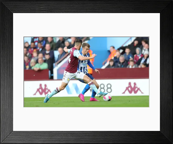 Framed Print : Intense Premier League Showdown: Aston Villa vs. Brighton & Hove Albion at Villa Park (19OCT19) Framed Print : Intense Premier League Showdown: Aston Villa vs. Brighton & Hove Albion at Villa Park (19OCT19)