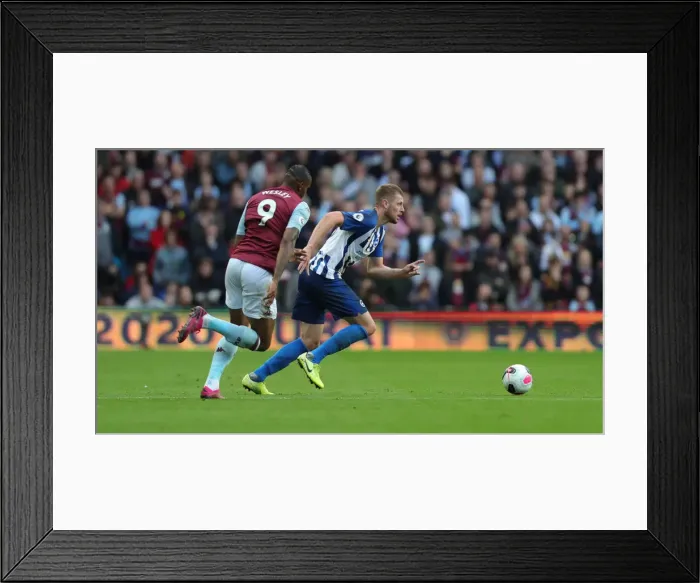 Framed Print : Intense Premier League Showdown: Aston Villa vs. Brighton & Hove Albion at Villa Park (19OCT19) Framed Print : Intense Premier League Showdown: Aston Villa vs. Brighton & Hove Albion at Villa Park (19OCT19)