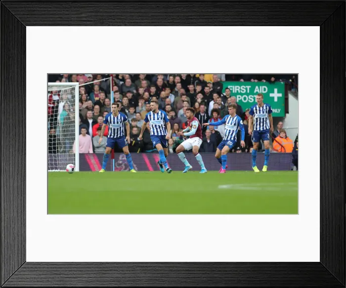 Framed Print : Intense Premier League Showdown: Aston Villa vs. Brighton and Hove Albion at Villa Park (19OCT19) Framed Print : Intense Premier League Showdown: Aston Villa vs. Brighton and Hove Albion at Villa Park (19OCT19)