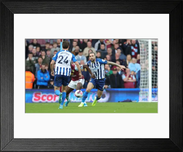 Framed Print : Intense Premier League Showdown: Aston Villa vs. Brighton and Hove Albion at Villa Park (19OCT19) Framed Print : Intense Premier League Showdown: Aston Villa vs. Brighton and Hove Albion at Villa Park (19OCT19)
