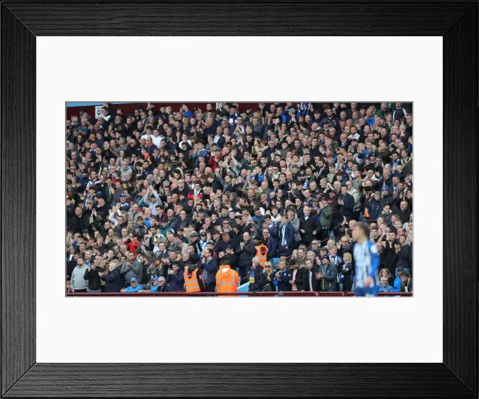 Framed Print : Intense Premier League Showdown: Aston Villa vs. Brighton & Hove Albion at Villa Park (19OCT19) Framed Print : Intense Premier League Showdown: Aston Villa vs. Brighton & Hove Albion at Villa Park (19OCT19)