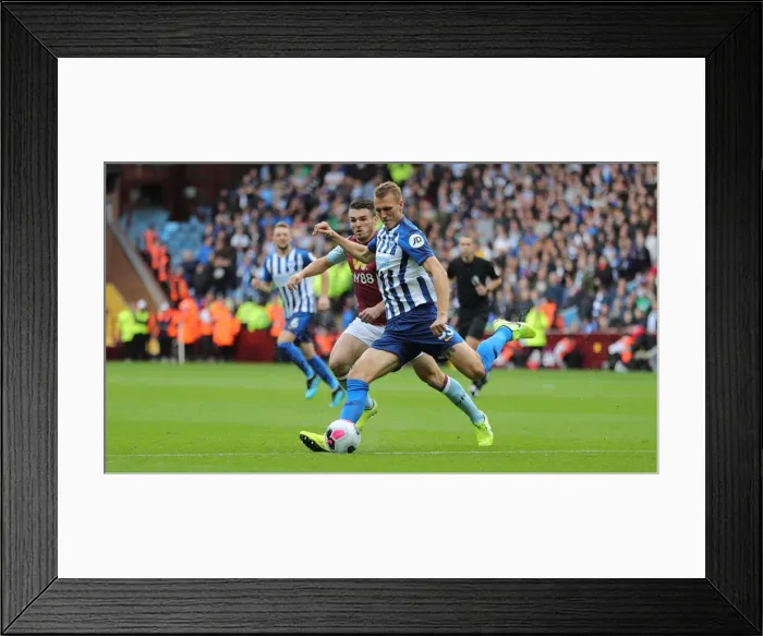 Framed Print : Intense Premier League Showdown: Aston Villa vs. Brighton and Hove Albion at Villa Park (19OCT19) Framed Print : Intense Premier League Showdown: Aston Villa vs. Brighton and Hove Albion at Villa Park (19OCT19)