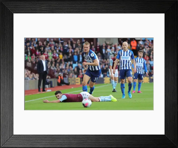 Framed Print : Intense Premier League Showdown: Aston Villa vs. Brighton and Hove Albion at Villa Park (19OCT19) Framed Print : Intense Premier League Showdown: Aston Villa vs. Brighton and Hove Albion at Villa Park (19OCT19)