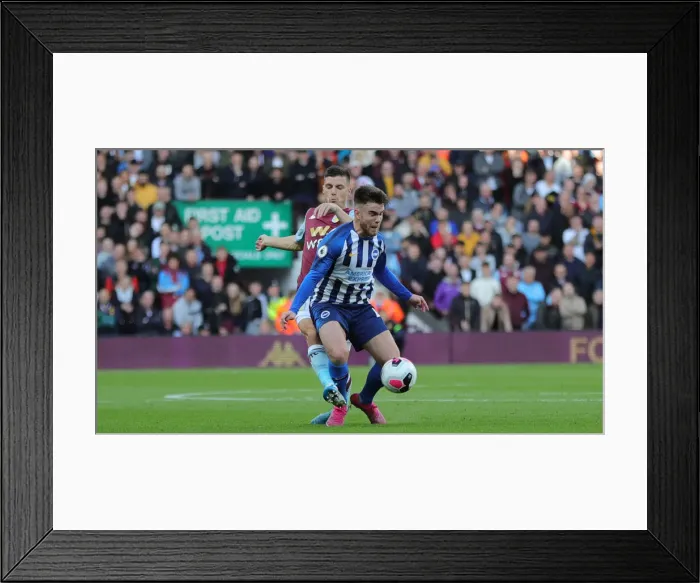 Framed Print : Premier League Showdown: Aston Villa vs. Brighton and Hove Albion at Villa Park (19OCT19) Framed Print : Premier League Showdown: Aston Villa vs. Brighton and Hove Albion at Villa Park (19OCT19)