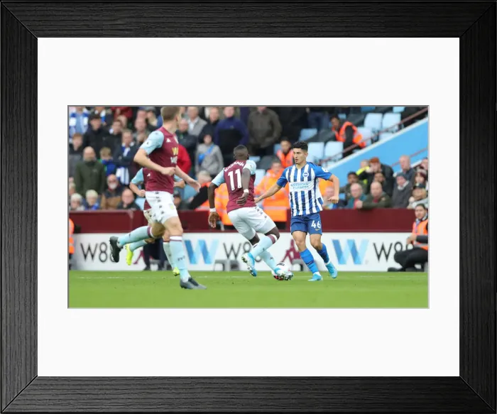 Framed Print : Premier League Showdown: Aston Villa vs. Brighton & Hove Albion at Villa Park (19OCT19) Framed Print : Premier League Showdown: Aston Villa vs. Brighton & Hove Albion at Villa Park (19OCT19)