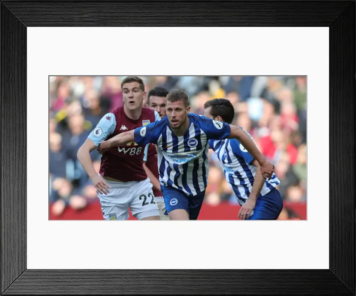 Framed Print : Intense Premier League Showdown: Aston Villa vs. Brighton and Hove Albion at Villa Park (19OCT19) Framed Print : Intense Premier League Showdown: Aston Villa vs. Brighton and Hove Albion at Villa Park (19OCT19)